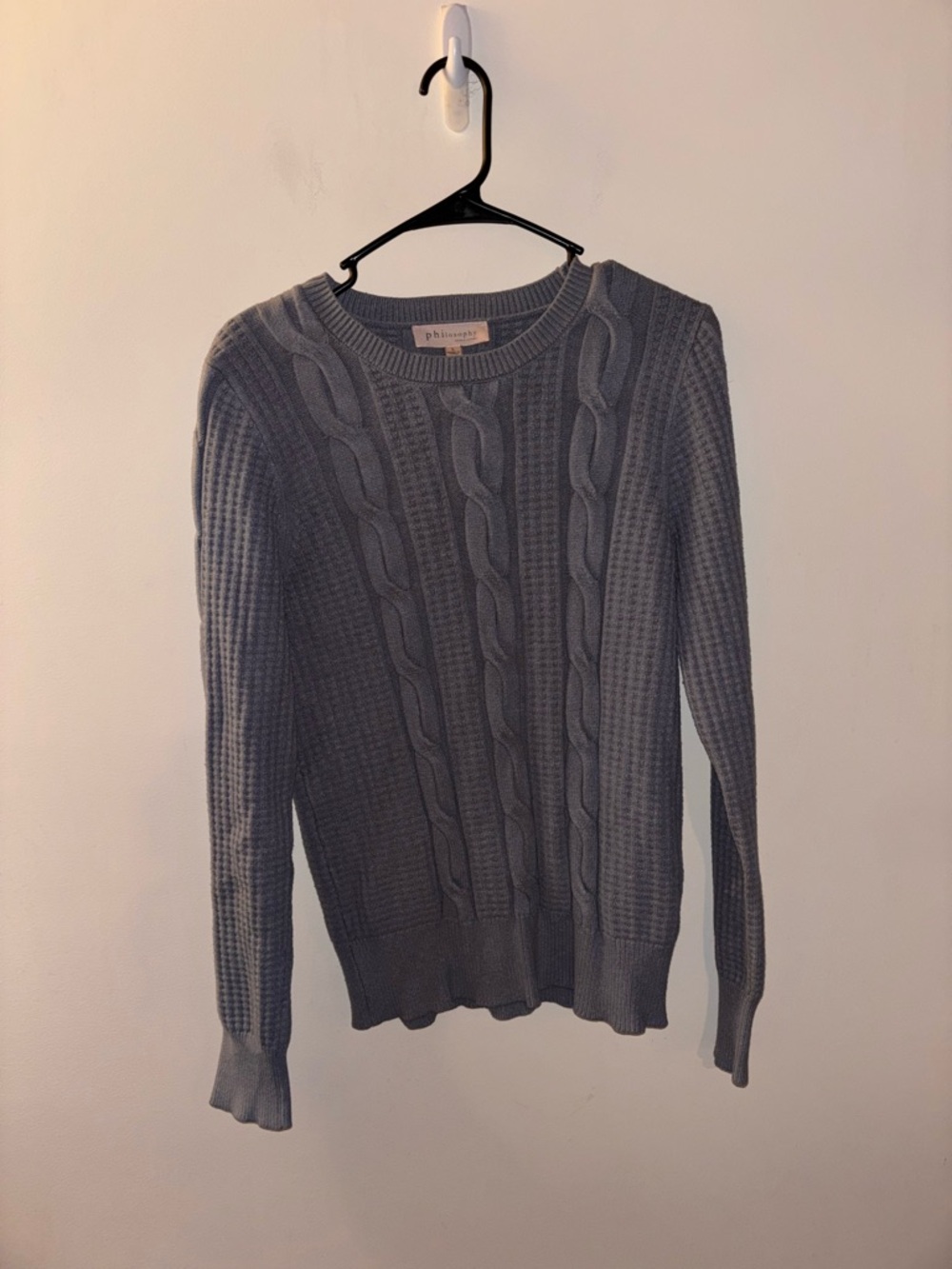 Philosophy Grey Sweater